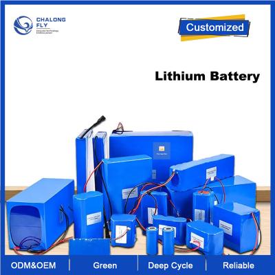 OEM ODM LiFePO4 bateria de lítio 60V 10Ah 20Ah 30Ah Bateria personalizada Bateria recarregável de scooter elétrico