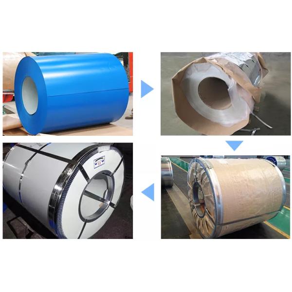 3105 H46 Aluminium Coated Coil Color Prepainted Aluminum Coil For Gutter