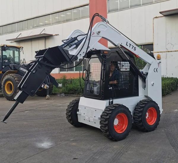 CE EPA Certificate Mini Skid Steer Loader in Food Beverage Shops with Performance