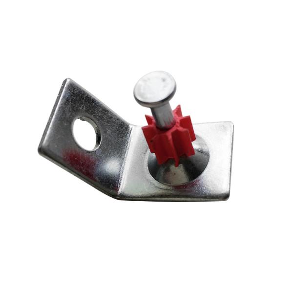 Steel Pdptc Powder Actuated Fasteners For Concrete 120 Degree Clip