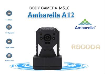 Police Wearable 4G Body Camera Night Vision Camera With WIFI GPS