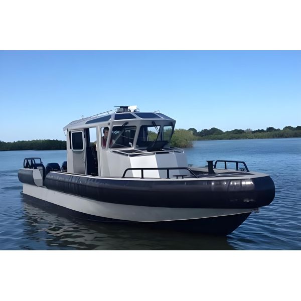 Multifunctional Recreation Aluminium Alloy Boat Customized Max Speed 45kt