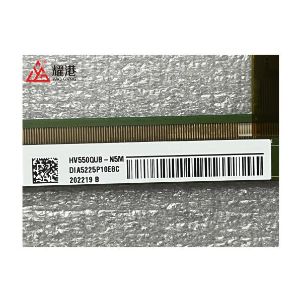 4K UHD BOE LCD Panel HV550QUB-N5M For Broken TV Screen Panel Replacement Spare Part