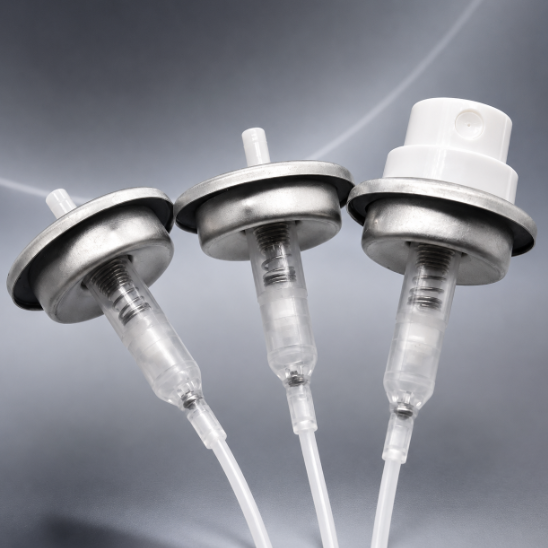 0.15cc Output Tinplate Material Fine Mist Dispensing Aerosol Valve for Controlled Spray Packaging