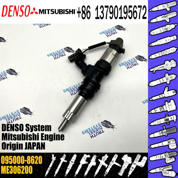 Assembly 095000-8621Diesel Engine Fuel Injector 095000-8620 For MITSUBISHI 6M60T ME306200