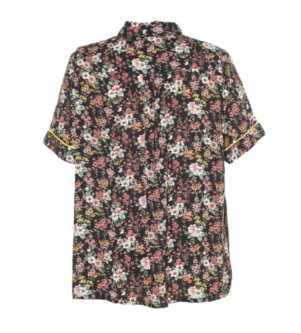 Ladies Fashion Tops With Colorful Flower Printed 2020 New Design