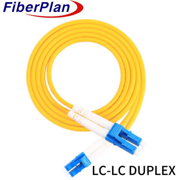 2.0mm 3,0mm Fiber Optic Patch Cord LC/UPC-LC/UPC Duplex Single Mode Fiber Cable (кабель из однорежимных волокон)