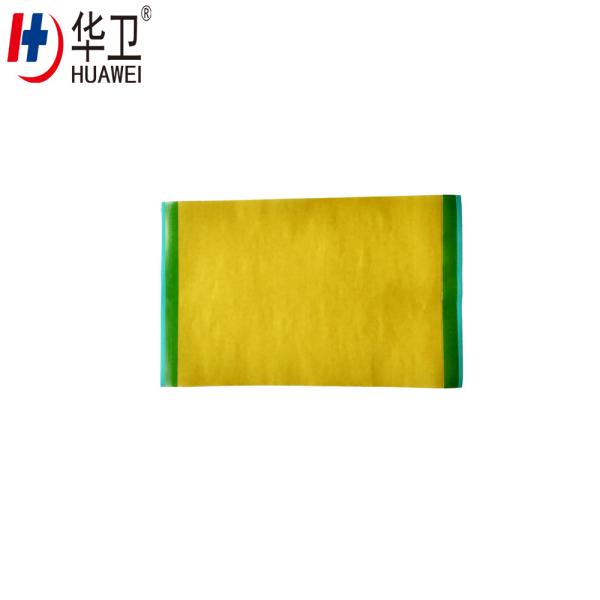 PU Surgical incision dressing with Iodine, disposable surgical drape with Iodine 15*15cm