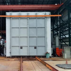 Recycling Type Shot Blasting Chamber , Industrial Blast Cabinet For Castings