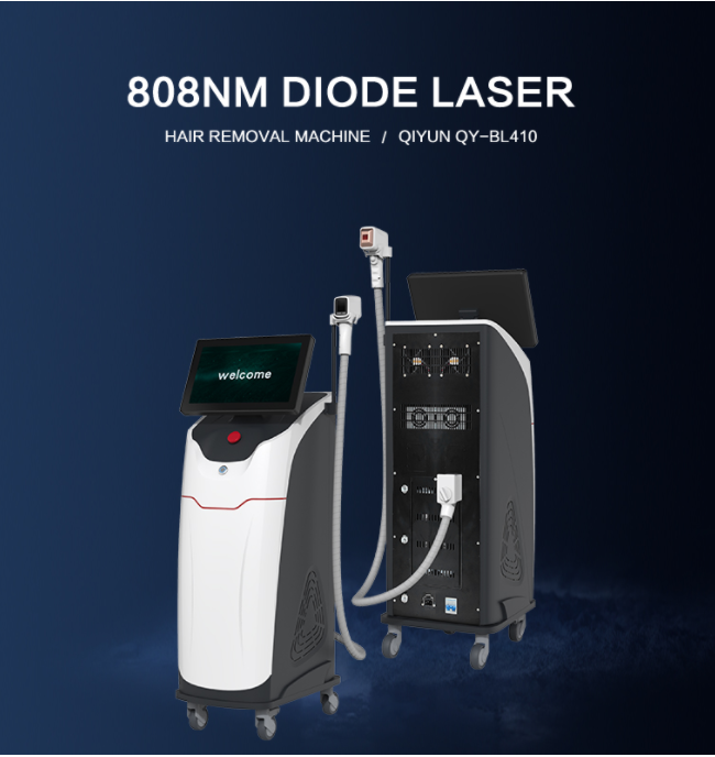 Diode Laser Permanent Hair Removal Machine 4 Wavelength 755nm 808nm 940nm 1064nm
