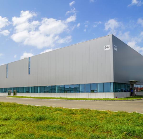 Multi Floor Prefabricated Steel Structure Warehouse Lightweight Earthquake Resist