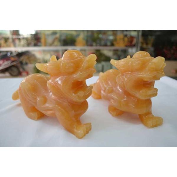 2pcs Antique Crafts Ornament Sculptures Figurines Engraving Mode No AKBW-008 for Chinese Feng Shui PiXiu Statues