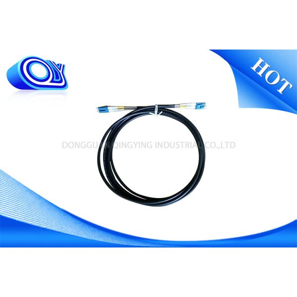 LC Field Tactical Fiber Optic Cable Outdoor Patch Cord Waterproof / Outdoor Fiber Optic Patch Cable