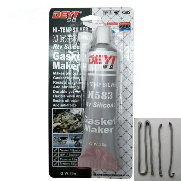 Chemical Resistant Clear Acetic Silicone Sealant Gasket Glue For Footwear Leather