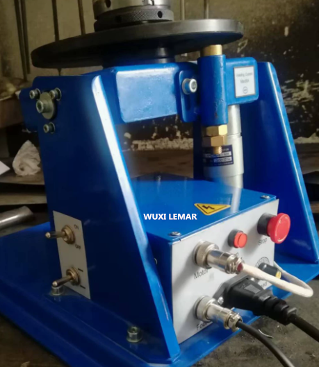 Compact 10KG Rotary Welding Positioner 360 Degree Rotation Tilting Worktable