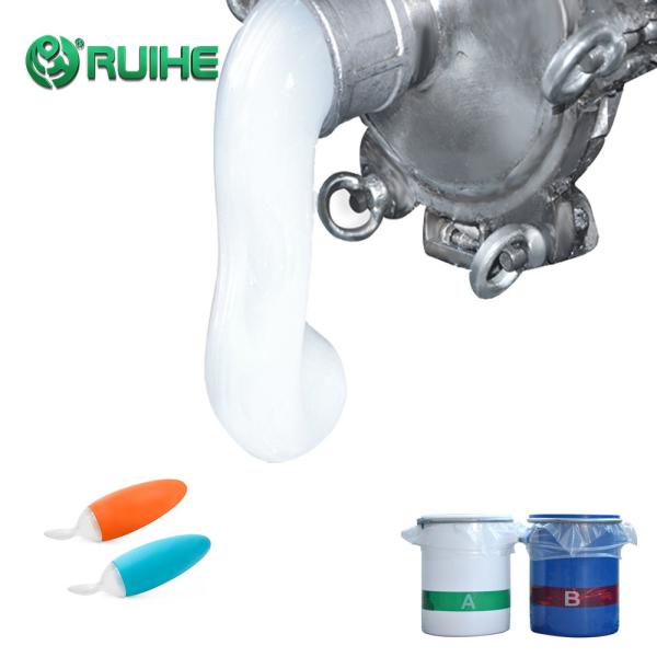 Fast Curing 100% Platinum Liquid Silicone Rubber with 50-70 Shore A Hardness for Spoon Making Materials