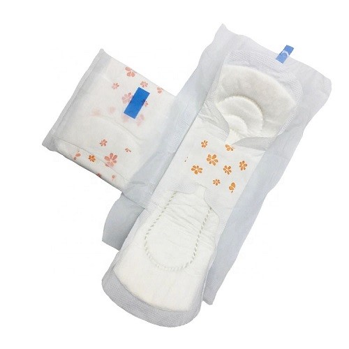 Day Used Winged Cotton Sanitary Napkin 240mm Ultra Thin With Leakguard