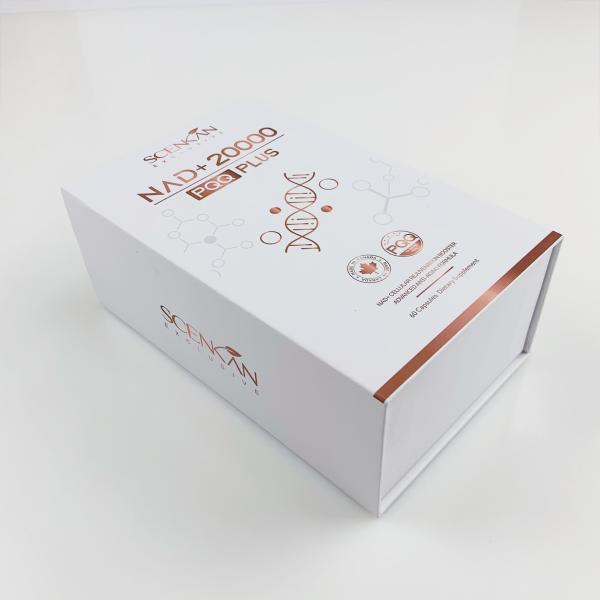 Custom Logo Luxury Gold foil Skin Care Product Makeup Flip Cardboard Gift Box Cosmetic Gift Set Magnetic Packaging Boxes