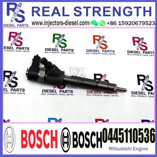 BOSCH Common Rail Fuel Injector 32R61-00010 0445110536 For Mitsubishi D04FR D06FR Engine