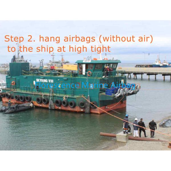 Hot sale ship launching and landing rubber airbag