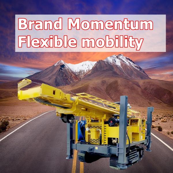 110KW Hydraulic Water Well Drilling Machine Flexible Easy To Maintain