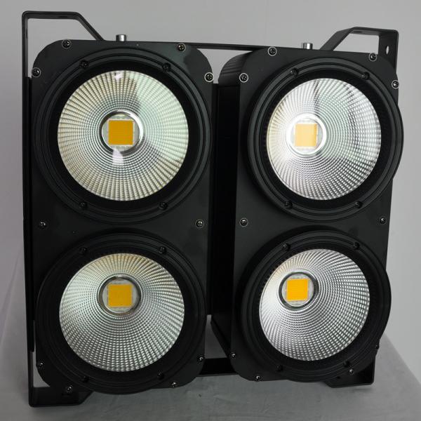 Free shipping CE UL High quality China 4x100W Warm White 400W DMX LED Blinder Light