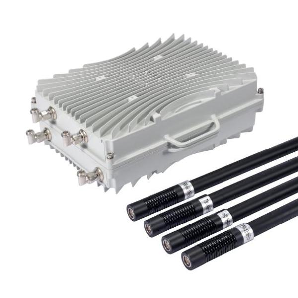 4-Channel Drone Jammer 50W High Power 620MHz-1050MHz Frequency Coverage Ultra-Lightweight Anti-Drone Device (