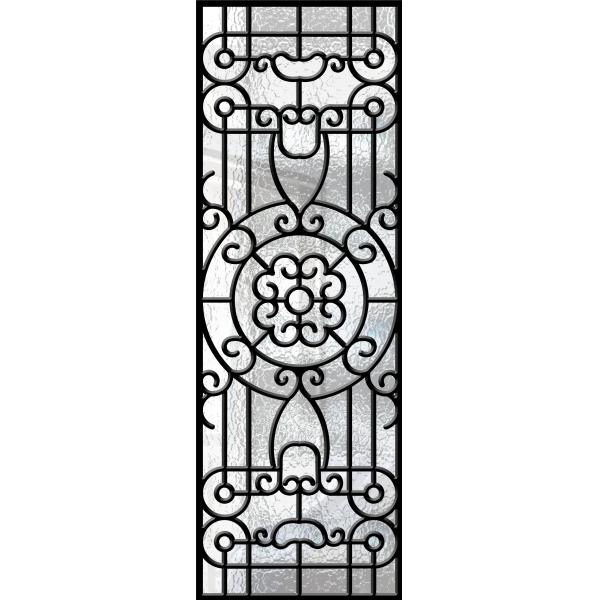 Заполненный агоном размер дюйма 22*64 заморозил внутреннее художественное оформление Дурабле панелей стекла двери