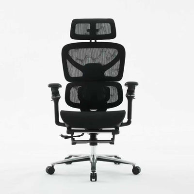 Ergonomic Mesh Computer Chair Office Executive Chair With Footrest Lunch Time Sleeping Featuring Adjustable Massage Function Lumbar Support Breathable Full Mesh Back& Seat Cushion and Durable Frame