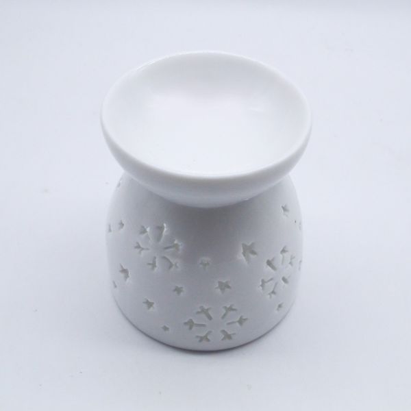 Factory Wholesale Customize Ceramic Candle Holder Wax Melt Burner Melter Warmer Essential Oil Burner Incense Aroma Diffuser