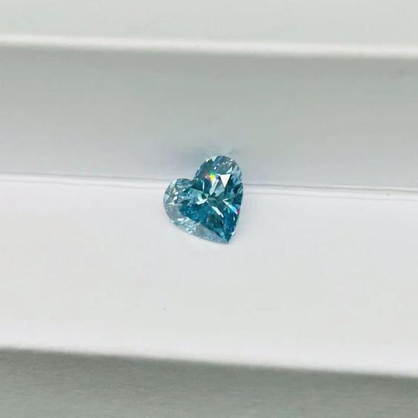 2.05ct Lab Grown Blue Diamonds Non Fluorescent High Clarity Accessory