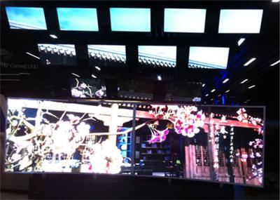 110 Inch Advertising LED Billboard , Interactive Touch Screens For Exhibition Room