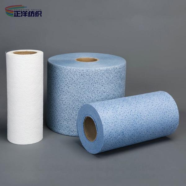 120gsm Disposable Cleaning Cloth Heavy Duty Industrial Wipes Jumbo Roll Disposable Non Woven Fabrics