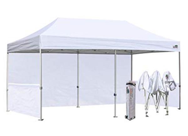 Durable White Marquee Pop Up Tent Promotion Outdoor Canopy Tent With Walls