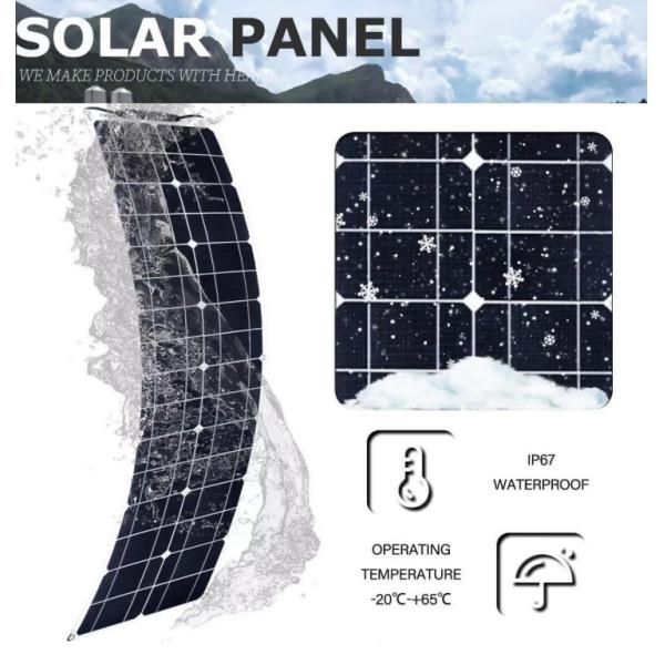 Монокристаллический солнечный панель USB мощностью 300 Вт