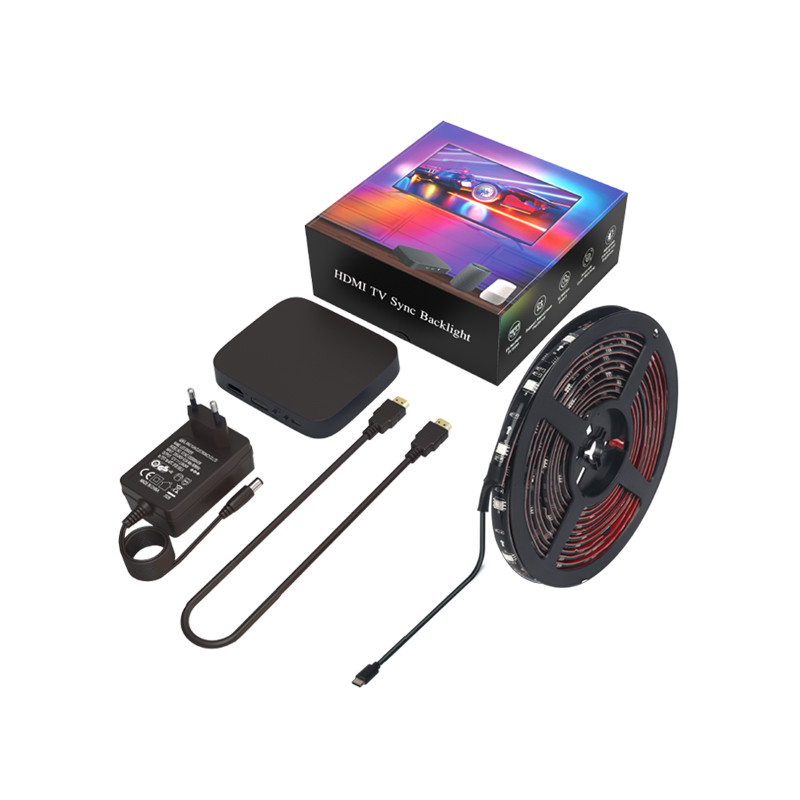 RGB Peel And Stick TV Backlights с дистанционным управлением 5V напряжение отрезаемый светодиодные светодиоды