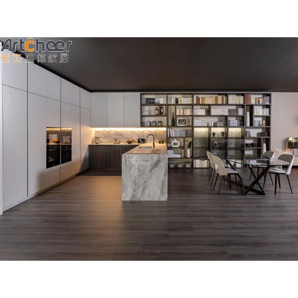 Kitchen Furniture Customized Color L Shape Kitchen Cabinets for Modern Interior Design