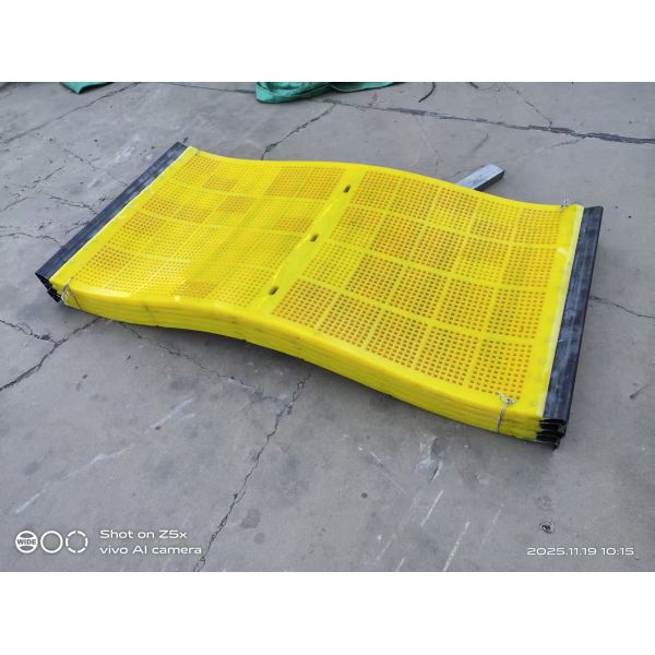Drum Scrubber Mill Polyurethane Rubber Trommel Screen Panels PU Urethane Trommel Screens