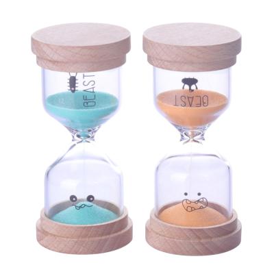 Ampulheta pequena Mini Decorative do presente 1 temporizador minuto da areia da ampulheta 3 5 8 10 15 30