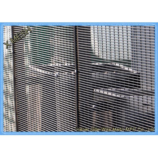 Security Wire Mesh Fence Panels , Galvanized Welded Wire Mesh Thick Zinc Coating