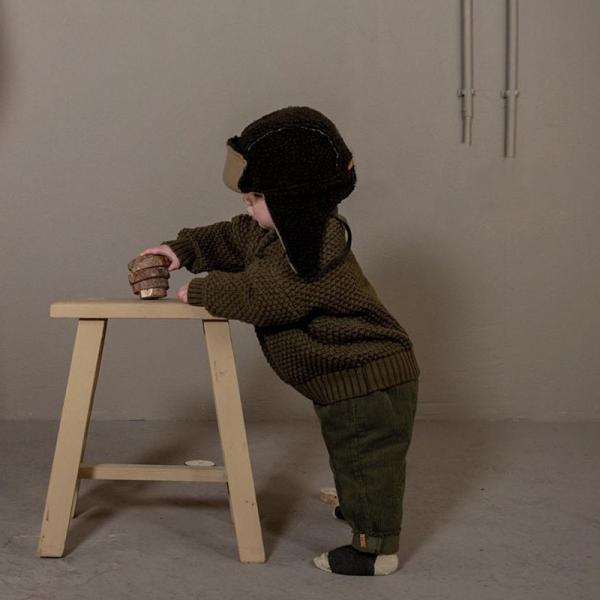 Winter Baby sweaters clothes knitted design custom logo chunky knit baby sweater kids boy