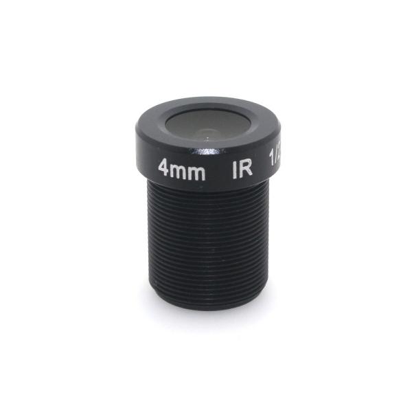 AHD / IP Camera M12 CCTV Lens 5MP Resolution 4mm Focal Length 85° FOV Manual Focus
