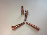 La formación del metal de la abertura del zócalo muere material auto del latón del cad