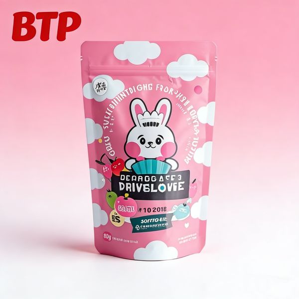 Custom Printed Heat Seal Smell Proof Stand up Resealable Recyclable PE Plastic Bags Matte Finish Snack Packaging Custom Logo