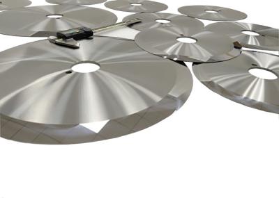Circular Tungsten Carbide Slitter Blades For Lithium Battery With Single Sharp Edge