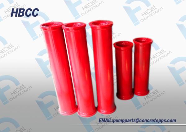 ST52 Wear Resisting concrete pump Pipe DN125 Putzmeister / Schwing / SANY / Zoomlion Concrete Pump Pipe