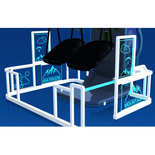 Virtual Reality Flight Simulator Amusement Park Rides Double Seats VR Flying Game Machine