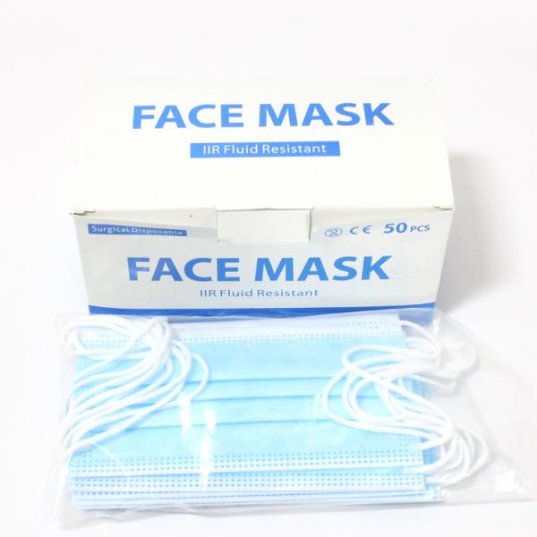CMYK Recycled KN95 Face Mask Corrugated Paper Box