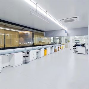 Торговые центры Чистая комната ПВХ напольный пол Внутренний пластиковый напольный пол Антистатический для лаборатории