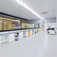 Shopping Mall Cleanroom PVC Flooring Indoor Plastic Flooring Antistatic For Laboratory